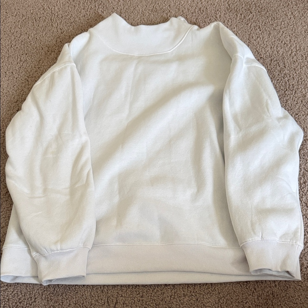 Cozy White Sweatshirt